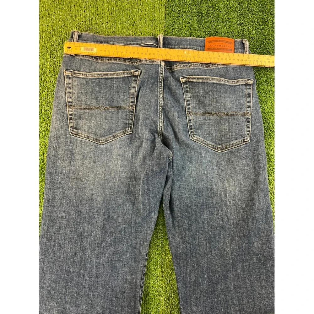 Lucky Brand 363 Vintage Straight Mens Blue Denim Jeans 36x30 Medium Wash